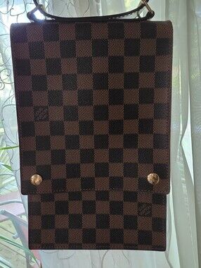 Louis Vuitton Damier Ebene Portobello Travel Shoulder Bag